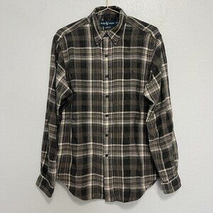 Ralph Lauren Men's Classic Fit Striped Long Sleeve Shirt